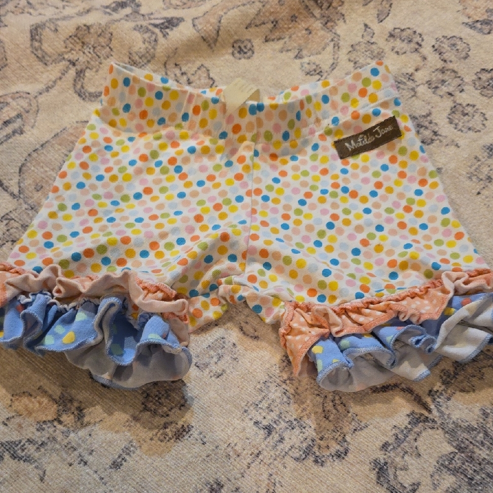 Matilda Jane Polka Dot Ruffle Shorts